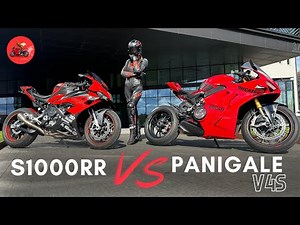 BMW S1000RR vs Ducati Panigale V4S | BMW review and test ride