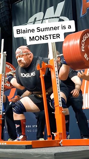 Blaine Sumner: Dominating Powerlifting with Incredible Squats