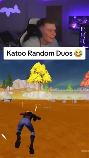 Katoo Fortnite Random Duos 😂#fortnite #katoo #shorts