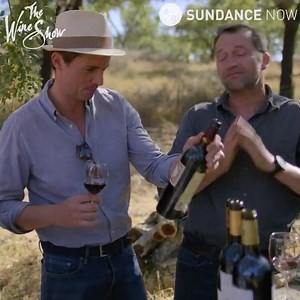 Via SundanceNow: Celebrating National Pinot Noir day with Matthew Goode and James Purefoy! 🍷”The Wine Show.” | James Purefoy Online