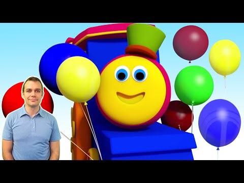 Balloon Song, Kids Sign Language Songs and Cartoon Videos - Bob the Train
