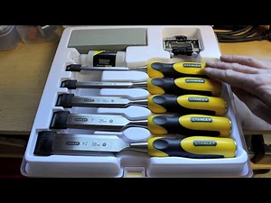 STANLEY DYNAGRIP 5 CHISEL SET