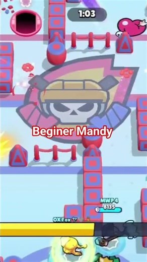 Beginer Mandy vs pro Mandy