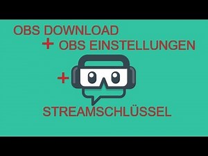 Streamlabs OBS/ Einstellungen+Download OBS+Streamschlüssel