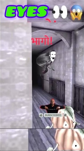 🥵krasue scary horror game🥶#Eyes horror game😱#jumpscare #horror gaming short #bhatiya game
