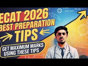 ECAT 2026 Best Preparation Tips | How to pass ECAT Easily ? | Ecat Tips and Tricks