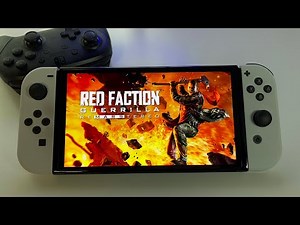 Red Faction Guerrilla Re-Mars-tered - REVIEW | Switch OLED gameplay | high quality graphics selected