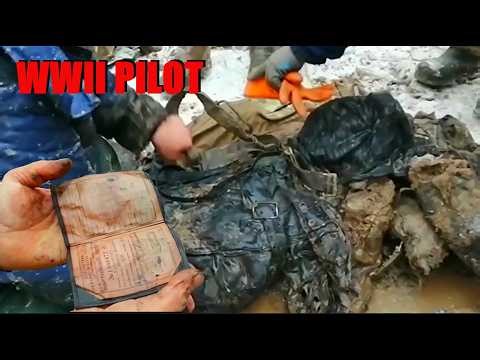 THE RISE OF A WWII PILOT WITH A MIG-3 AIRCRAFT / WW2 METAL DETECTING