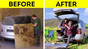 How to turn old rusty cars into smth cool. Amazing DIY crafts for golden fingers: | 5-Minute Crafts Men