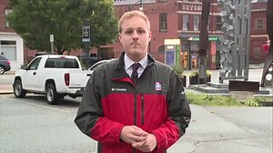 WOW! Lightning and thunder gave FOX8's Daniel Pierce quite a jolt as he was preparing for a live shot! We thought the storm had passed... Yikes! 🌩😱 Daniel Pierce WGHP Fox 8 | FOX8