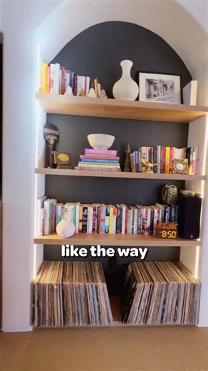 Matching the existing details made the storage feel intentional #remodel #interiordesign