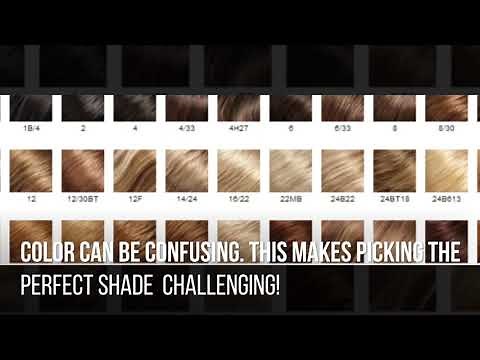 Understanding Color Codes on Wigs, toppers, alternative hair.