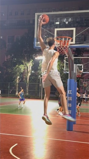 Jared Rot 6’3 Ridiculous 360 DUNK in Guangzhou, China 🇨🇳 #basketball #dunkcontest