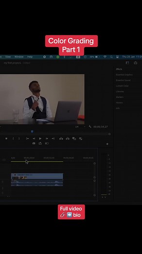 Color Grading in Premiere Pro: Online Course Part 1