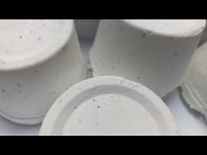 ASMR Soft but pebbly washing powder crumble