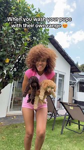 I love my babies so much! Imagine they already have their own range 🥺😍😭 cause only the best for my pups #kaylakimkay #afrocurlpups | kaylakimkay