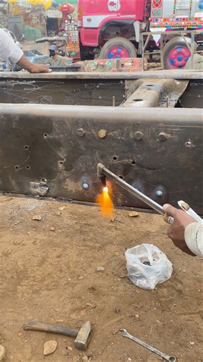 Heavy Duty Pre-Pump Repair | Riveting Work in Progress 🔧🔥 #workout #riveting#dumper