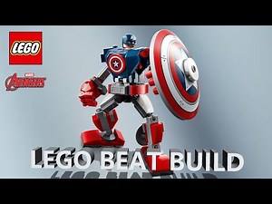 LEGO Marvel Avengers 76168 Captain America Mech Armour - Lego beat build