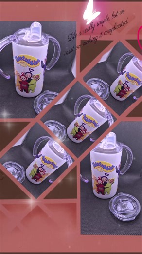 Simple but beautiful 😍 @Amy-Rose 🤍 #teletubies #sippy #fyp #smallbusiness