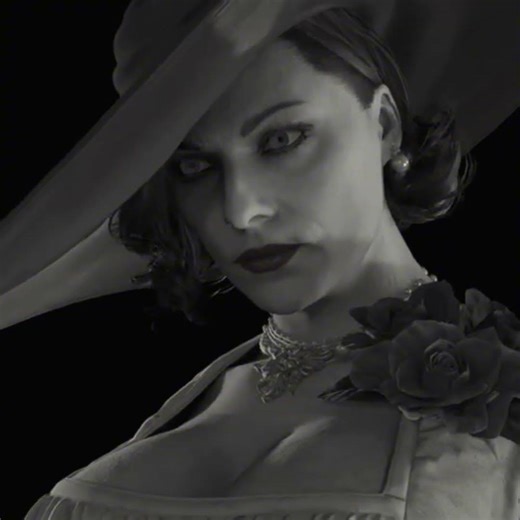 I kinda a bit quit of animated bodies. here's dimitrescu #ladydimitrescuedit