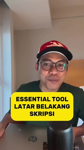 Membuat Latar Belakang Skripsi dengan AI