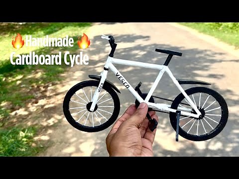 How To Make Bicycle | DIY Cardboard Bicycle