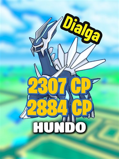 Dialga is back in 5 Star Raids in Pokemon GO October 14 and here's the Hundo CP and best counters #pokemon #pokemongo #pogo #pokemoncommunity #pokemontiktok