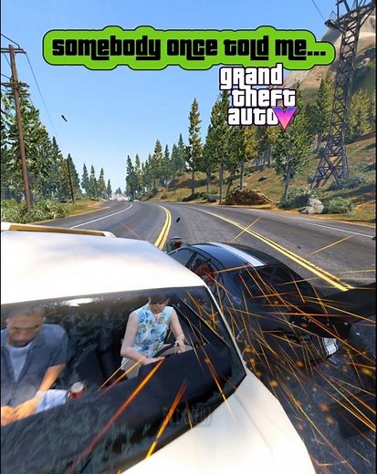 GTA 5 - 💥SOMEBODY...once told me about CRASHES Pt.291 #gta #gtav #gtamods #automobile #fivem