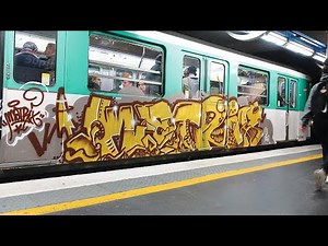 What happened in Paris 🇲🇫 Metro Graffiti Is Out of Control !!