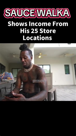 Sauce Walka Shows Gross Income From His 25 Store Locations #celebrity #celebritynews #miami #saucewalka #adrienbroner