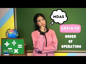 ORDER OF OPERATIONS | MDAS RULE | MATH