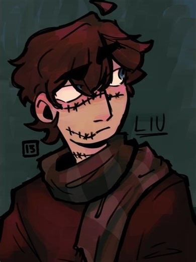 HELLO LIU!! #art #artist #creepypasta