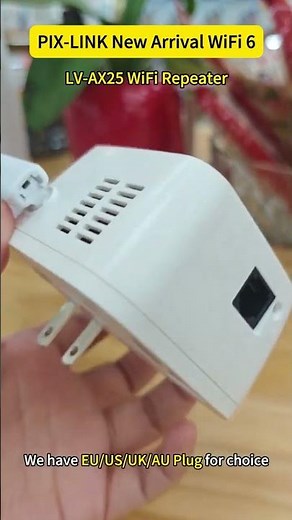 PIX-LINK New Wifi 6 Repeater Series💥LV-AX25