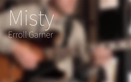 Misty - Chord Melody Arrangement For Guitar - YouTube