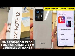 BIKIN RUSAK HARGA PASAR 2 JUTAAN SEBAGUS INI? REDMI NOTE 12 5G INDONESIA - HARGA SPESIFIKASI & RILIS