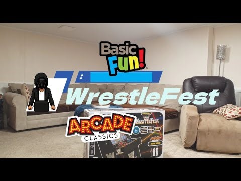 Unboxing: Basic Fun Arcade Home WrestleFest
