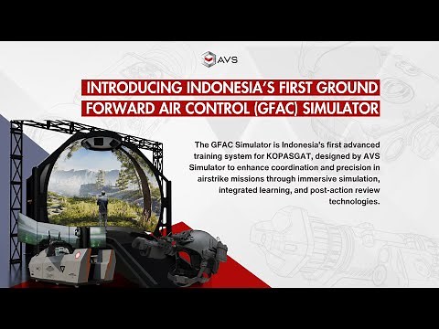 Introducing Indonesia’s First Ground Forward Air Control (GFAC) Simulator