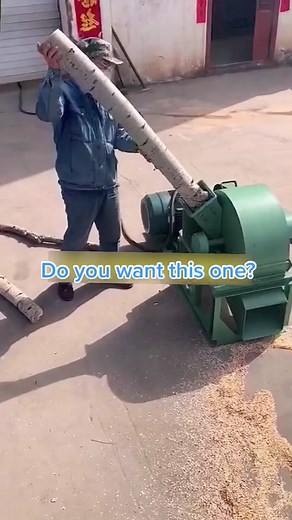 Waste wood powder processing is very simple 👍 All kinds of tree branches , miscellaneous wood are turned into treasure 🪵🪵🪵#boling #bolingmachine #wood #woodpellet #pellet #crusher #diy #woodworking #machine #renovation #diyproject