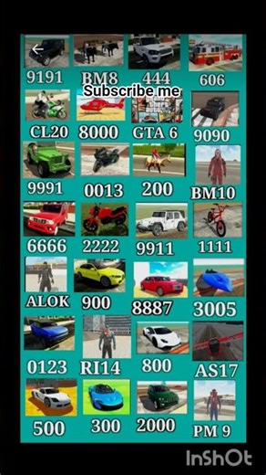 Indian bike game All code 3D 💥