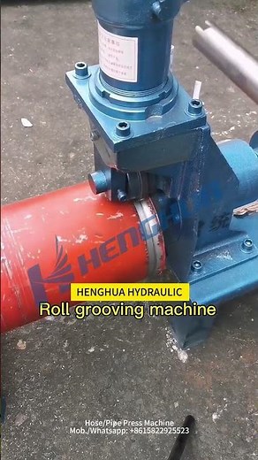 Revolutionize Pipe Grooving: Introducing the High-Performance Roll Grooving Machine!