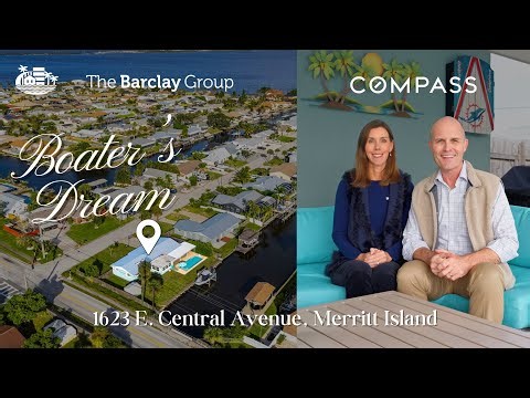 1623 E. Central Ave. | Video Tour | N. Banana River Drive | Home For Sale | Merritt Island, FL 32952