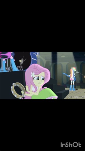 Maybe ✨️ Fluttershy 🦋 got scared 😱 but 😅 ! mlp edit 💖 ✨️