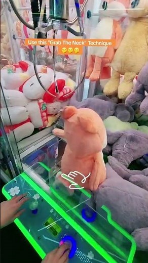 'Win every time' with this secret claw machine hack! #clawmachinetips #clawmachine #arcade
