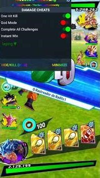 "MOD MENU DRAGON BALL LEGENDS" 🤔#dragonballlegends #dbzlegends #shorts