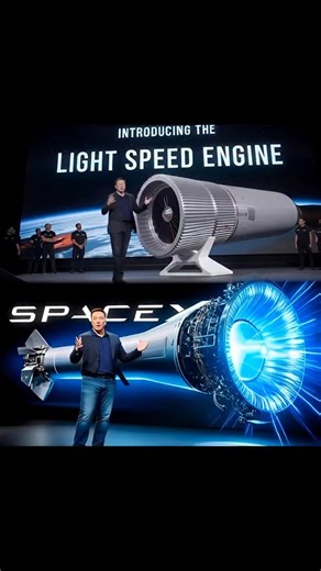 TheCosmicEye on Instagram: "Elon Musk Reveals SpaceX NEW Light Speed Engine That Defies Physics! Elon Musk has unveiled SpaceX’s groundbreaking new light-speed engine, a revolutionary technology that challenges the very laws of physics. This unprecedented innovation promises to revolutionize space travel, making interstellar journeys faster than ever before. Discover how this light-speed engine could change the future of space exploration and propel humanity to new frontiers. #spacescience #elon