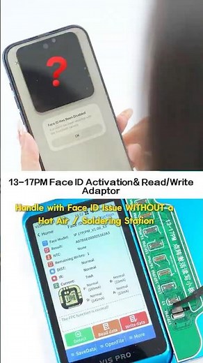 JCID 13-17PM Face ID Activation & Read/Write Adaptor – No Soldering Needed! #jcid #faceidrepair