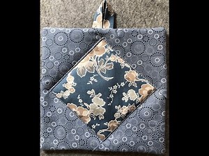 Scrap Buster Quilted Pot Holder Tutorial