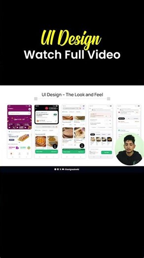 UI Design Swiggy Example #uidesign