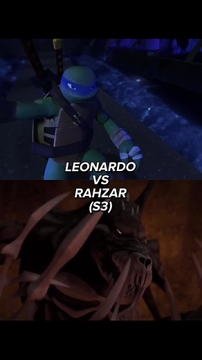 Leonardo vs Rahzar: TMNT 2012 1v1 Battle