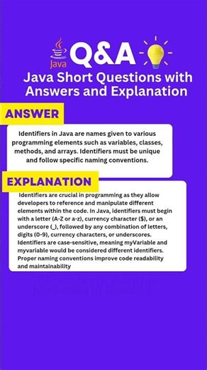 Java Programming #javaprogramming #java#exams #javaforbeginners #computerscience #javatutorials